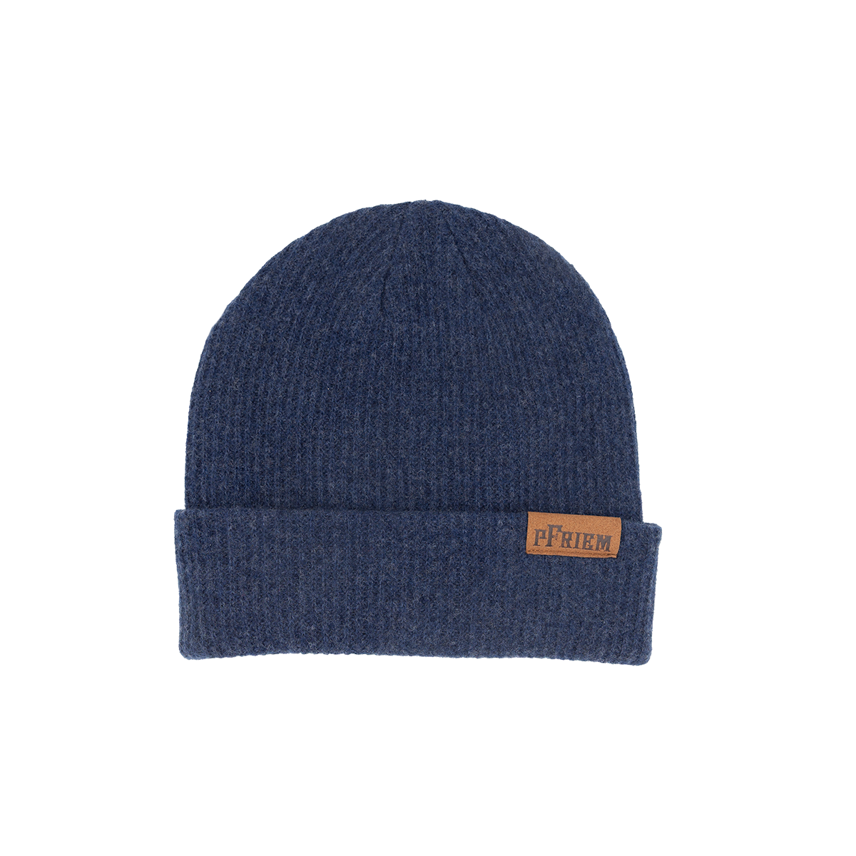 PFRIEM BLUE MERINO WOOL BEANIE