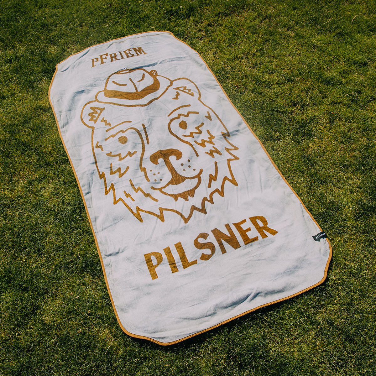 PFRIEM X SLOWTIDE PILSNER BEACH TOWEL