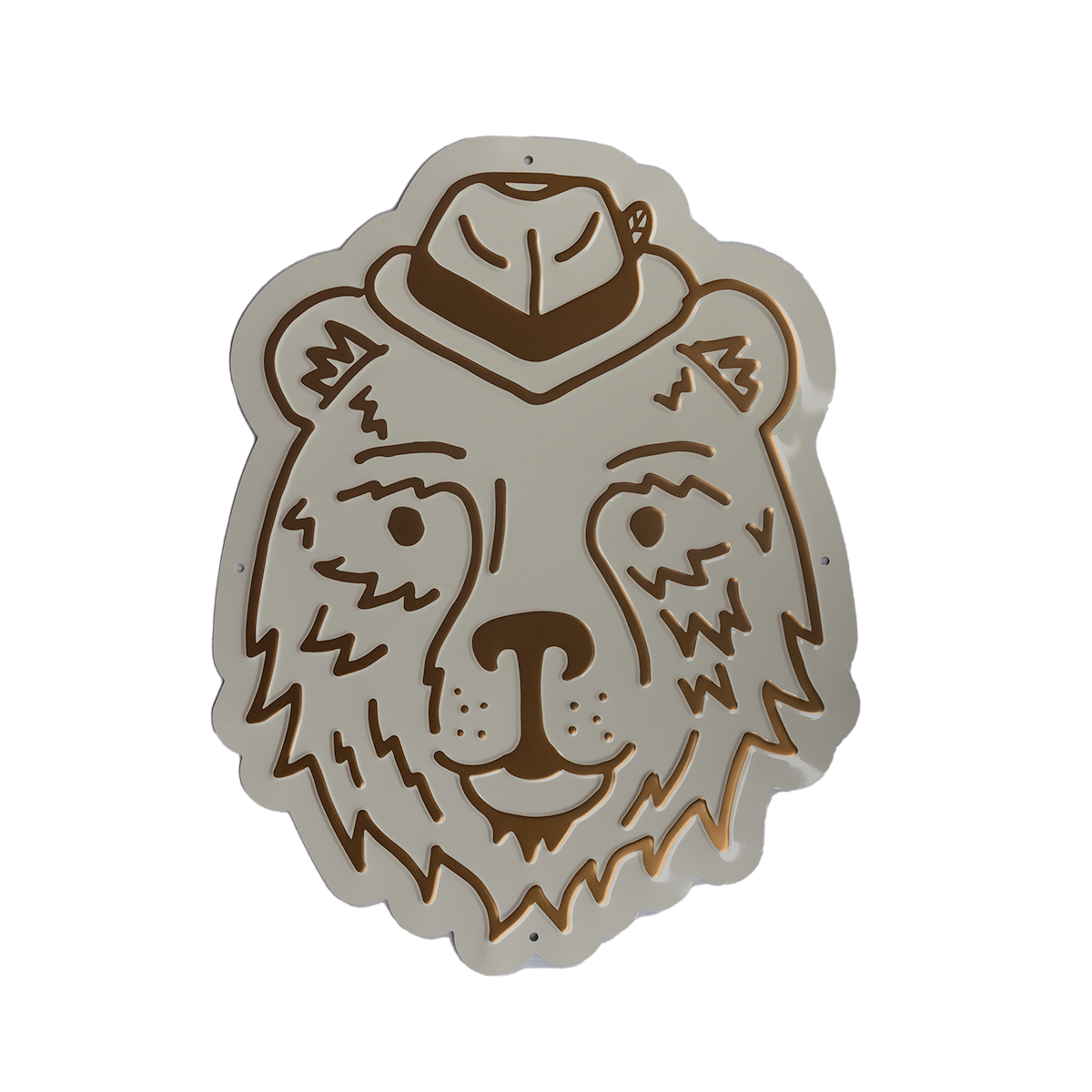 PFRIEM BEAR HEAD TIN TACKER
