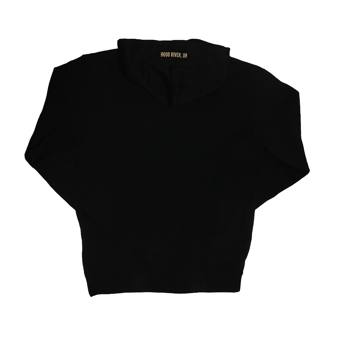 PFRIEM BLACK ZIP UP HOODIE