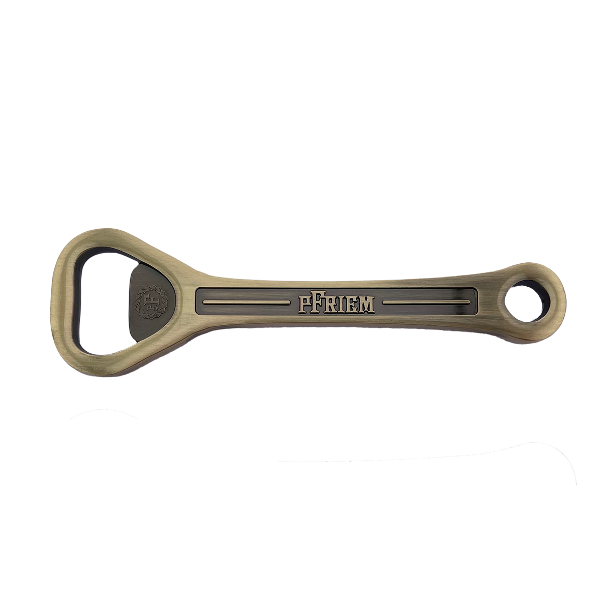 PFRIEM GOLD BOTTLE OPENER