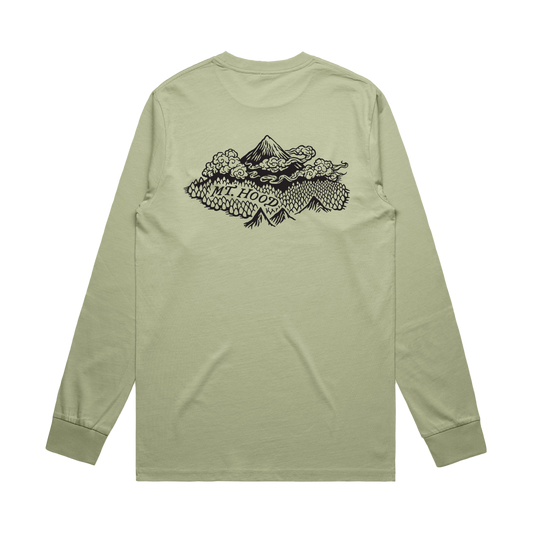 LAND OF THE PFRIEM LONG-SLEEVE TEE