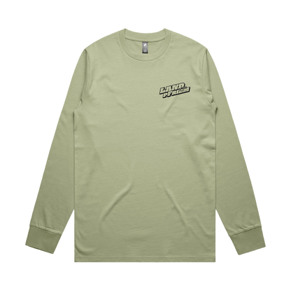 LAND OF THE PFRIEM LONG-SLEEVE TEE