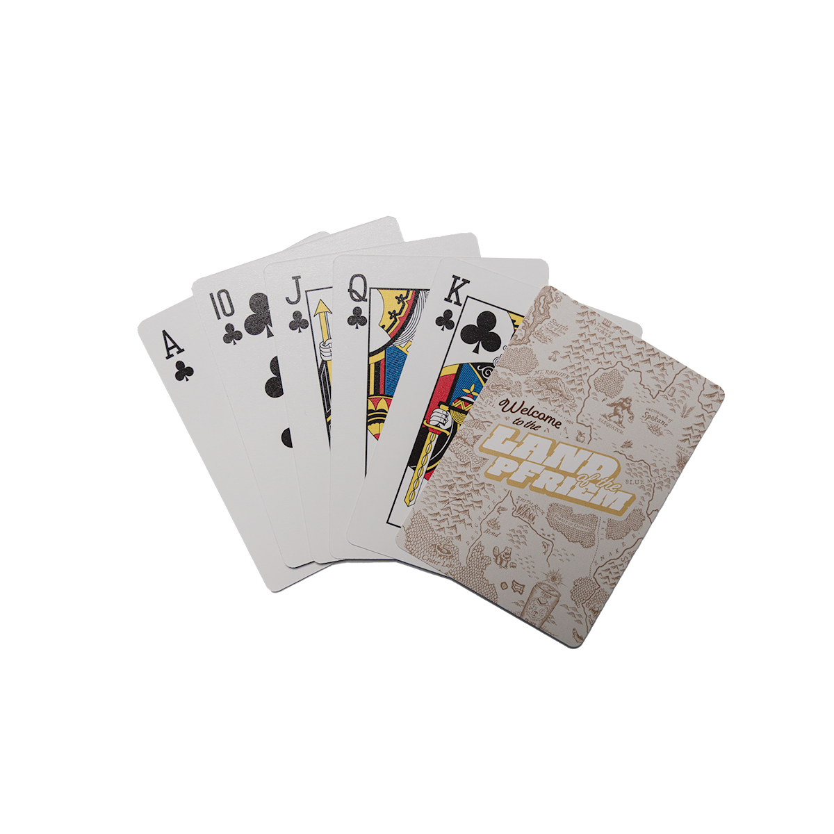 LAND OF THE PFRIEM PLAYING CARDS