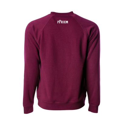 PFRIEM MAROON MILWAUKIE CREWNECK