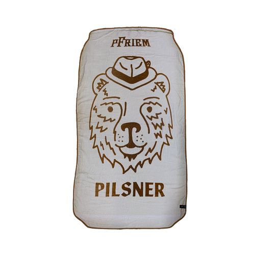 PFRIEM X SLOWTIDE PILSNER BEACH TOWEL