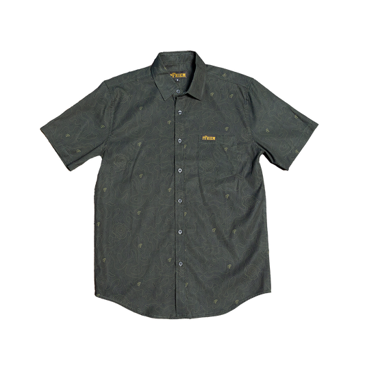PFRIEM TOPO PATTERN BUTTON UP