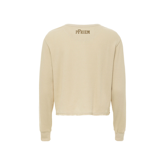 PFRIEM WOMEN'S WAFFLE TEE