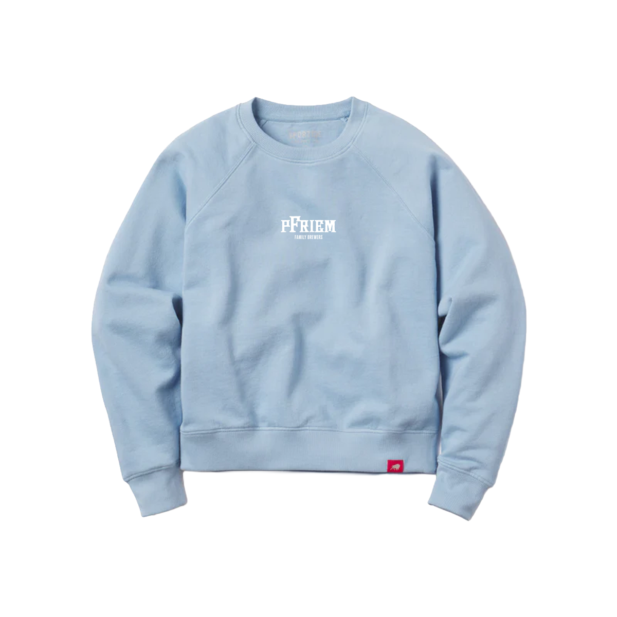 PFRIEM WOMEN'S LIGHT BLUE CREWNECK